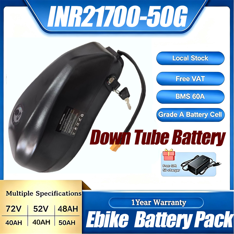 72V 50Ah 21700 Lithium Battery - 48V 50Ah, 52V 35Ah, 60V 40Ah,