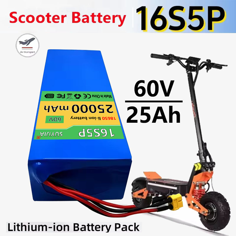 60V 50Ah Electric Scooter Battery - 리튬 이온 충전식 배터리 60V 16S5P