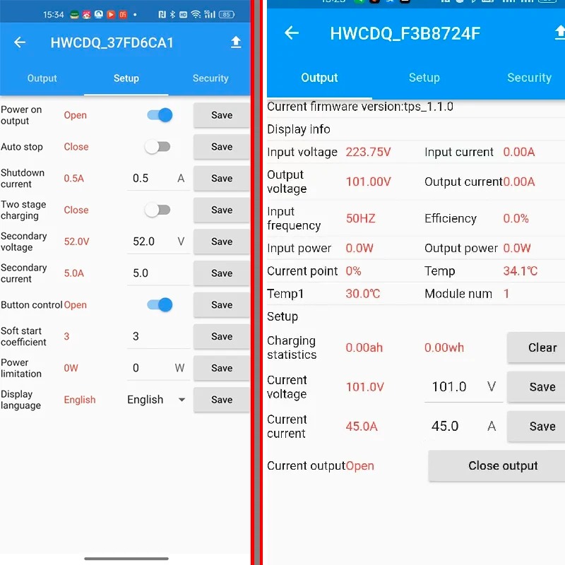 전류 전압 조절 가능 스마트 리튬 배터리 충전기 블루투 - 84V 20A Smart Charger 리뷰 및 가격