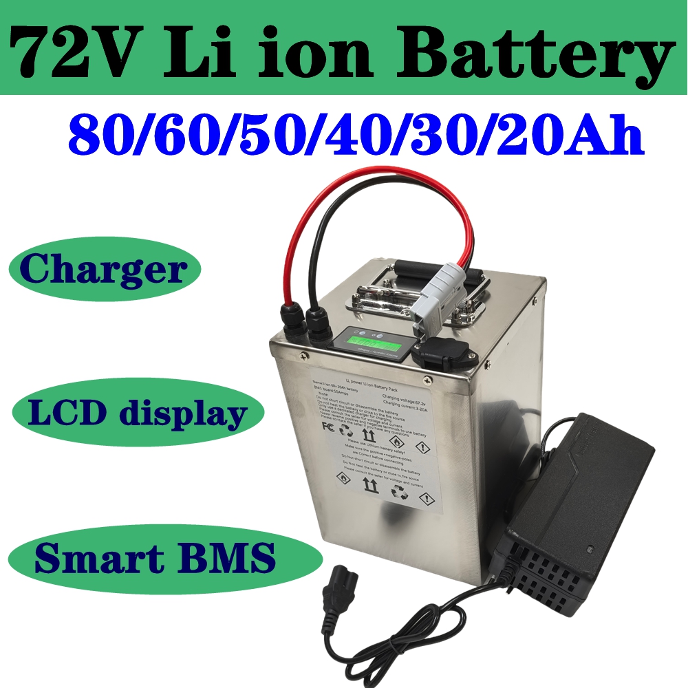 20S 72V 20Ah 30Ah 40Ah 50Ah 60 - 72V 40Ah Lifepo4 Battery Pack 리뷰 및 가격