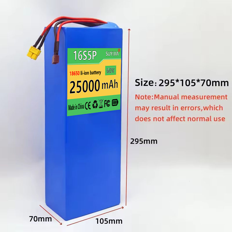 리튬 이온 충전식 배터리 60V 16S5P 25Ah 1 - 60V 50Ah Electric Scooter Battery 리뷰 및 가격