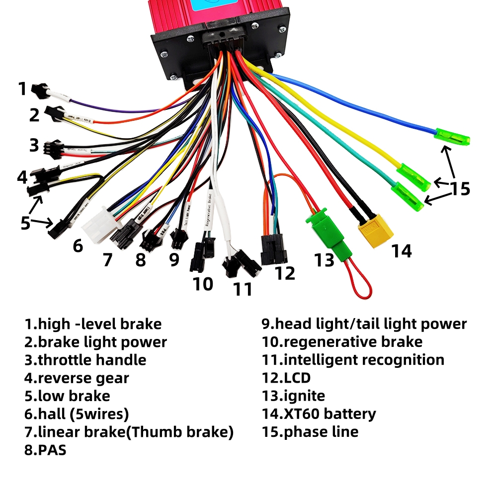 36V 48V 60V 1200W 1500W 2000W  - Kelly Kls7230S Controller 리뷰 및 가격