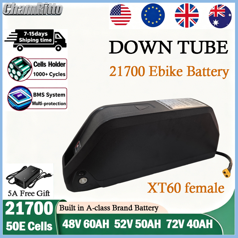 48V 52V 25Ah 30Ah 40Ah 50Ah 60 - 72V 50Ah 21700 Lithium Battery 리뷰 및 가격