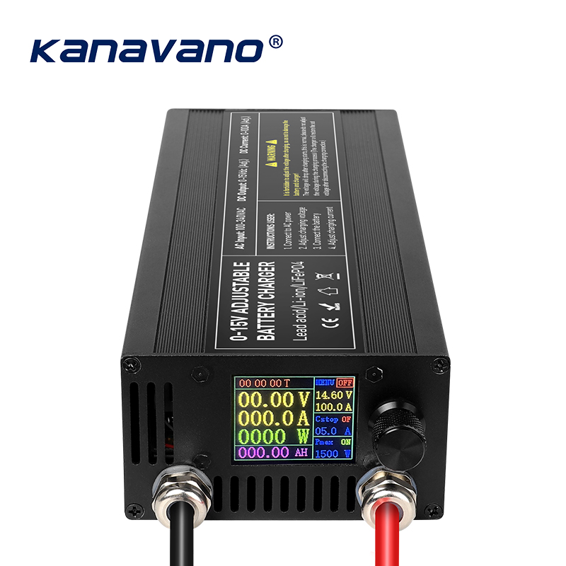 60A 100A 조정 가능한 배터리 충전기 0-15V  - 84V 20A Smart Charger 리뷰 및 가격