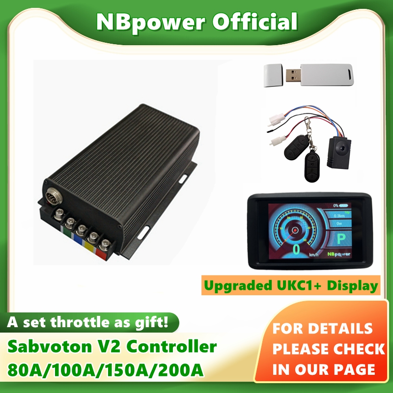 Sabvoton V2 72V 200A/150A/100A - 72V 100A Sabvoton Controller 리뷰 및 가격